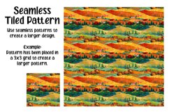 Italian Landscape Digital Papers - Seamless Patterns Product Image 5