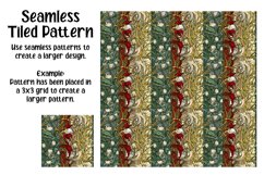 Art Nouveau Digital Papers - Seamless Patterns Product Image 5