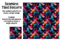 Smoky Alcohol Ink Digital Papers - Seamless Patterns Product Image 5