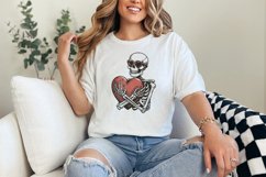 Skeleton Hugging a Heart PNG, Funny Valentines Day PNG, Product Image 6