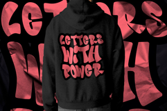 Power Blank | Bold Layered Graffiti Font Product Image 4