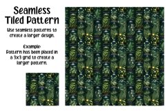 Botanical Glass Domes Digital Papers - Seamless Patterns Product Image 3