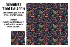 Mystic Forest Digital Papers - Seamless Patterns Product Image 5