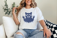 Distressed Raccoon PNG, Woodland Animal PNG, Wildlife Product Image 5