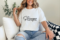 Stronger Than The Storm PNG, Boho Self Love png, Product Image 2