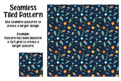 Space Adventures Digital Papers - Seamless Patterns Product Image 4