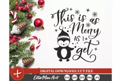 This is as Merry as i get SVG, Christmas SVG, Santa svg, PNG Product Image 4