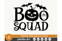 Boo squad, Halloween SVG, Pumpkin svg, Witch SVG, Fall svg, Product Image 2