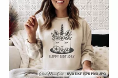 Happy Birthday SVG, Birthday SVG, Birthday party Svg, Cake Product Image 1