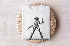Retro Cowgirl PNG, Western Wild West Digital Download, Product Image 7