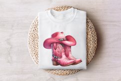 Coquette Cowgirl PNG, Western Valentine Sublimation, Product Image 7