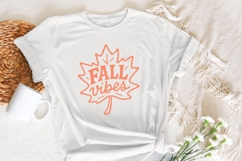 Fall Vibes PNG, Autumn Digital Download, Maple Leaf Fall Product Image 4