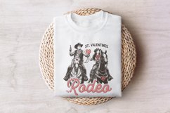 St Valentine&#039;s Wild West Rodeo PNG, Vintage Western Product Image 7