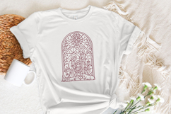 Nativity Scene Clipart PNG, Holy Family Icon Digital Product Image 4