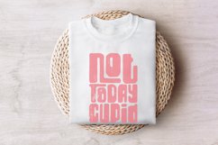 Not Today Cupid Png, Funny Valentine png, Groovy Valentines Product Image 7