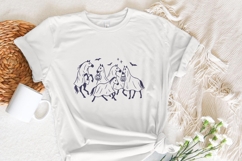 Halloween Horse PNG, Ghost Horses Halloween Art, Spooky Product Image 6