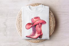 Coquette Cowgirl PNG, Western Valentine Sublimation, Product Image 7