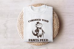 Consider Your Pants Peed PNG, Funny Cat T-Shirt Design Product Image 7