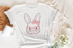 Retro Easter Bunny PNG, Happy Easter PNG, Vintage Faux Product Image 4