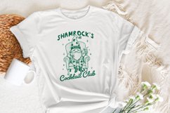Shamrock Cocktail Club PNG, Retro St Patrick&#039;s Day, St Product Image 7