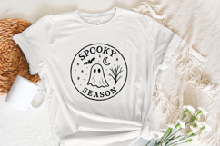 Spooky Season PNG, Retro Halloween Ghost PNG, Cute Ghost Product Image 3