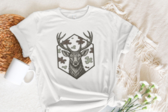 Deer Head PNG, Woodland Animal Clipart, Forest Wild Stag Product Image 3
