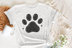 Paw Print PNG, Pet Lover Digital Download, Animal Paw Product Image 3