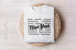 New Year Words png png, Cozy Sweaters, Winter tshirt design Product Image 7