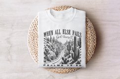 When All Else Fails God Doesn&#039;t PNG, Christian Png, Product Image 7