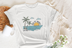 Gulf of merica PNG, Gulf Of Usa, Gulf Beach Retro Png, Gulf Product Image 4