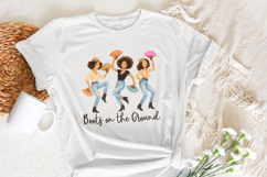 Line Dance Queens PNG, Sublimation Shirt Design, Digital Product Image 3