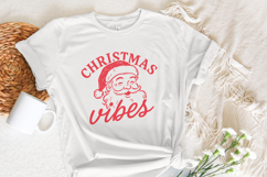 Christmas Vibes PNG, Retro Santa Claus, Vintage Christmas Product Image 4
