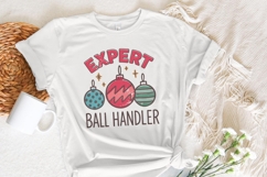 Expert Ball Handler PNG Shirt, Christmas Ornament Humor PNG Product Image 7