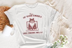 None Of Your Emails Are Finding Me Well, Funny Grumpy Cat Product Image 7