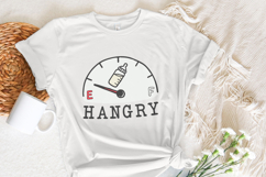 Baby Funny Bib PNG, Hungry Baby Design, Cute Baby Clothes, Product Image 3
