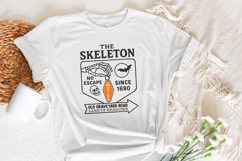 The Skeleton No Escape Since 1690 PNG Sign, Graveyard Road Product Image 4