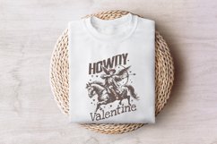 Howdy Valentine Cowboy Cupid PNG, Western Retro Valentine Product Image 7