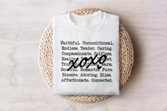 xoxo words png, Romantic Valentines Day png, Love Product Image 7