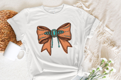 Western PNG Coquette Cowgirl Digital Download, Leather Bow Product Image 4