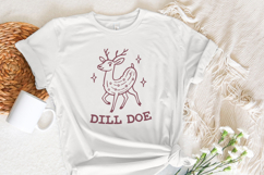Dill Pickle Shirt PNG, Dill Doe Tee Design, Funny Gifts for Product Image 2