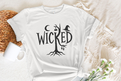 Wicked PNG, Halloween PNG, Retro Halloween png, Spooky Art, Product Image 3