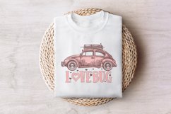 Groovy Valentines PNG, Sublimation Design, Retro Lovebug Product Image 7