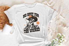 No Rest for the Wicked PNG, Western Cowboy Skull Design Product Image 7