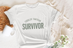 Toddler Tantrum Survivor PNG Shirt, Funny Parent PNG, Product Image 4