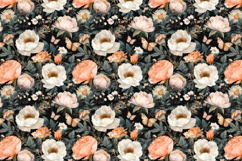 Floral Seamless Patterns, Watercolor Digital Paper Product Image 7