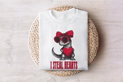 I Steal Hearts PNG, Valentines Day PNG, Sublimation Design, Product Image 7