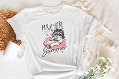 Feral Girl Summer Png, Feelin Feral Png, Summer Product Image 7