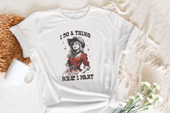 I Do A Thing Png, Western Girl Png, Country Girl Design, Product Image 7
