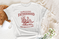 Surviving Fatherhood One Beer At A Time png, Father&#039;s Day Product Image 4