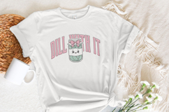 Coquette Dill With It PNG, Pickle Lover Clipart, Pink Product Image 3